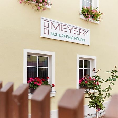 Hotel Bei Meyers Schlafen & Feiern Bohlen  Zewnętrze zdjęcie